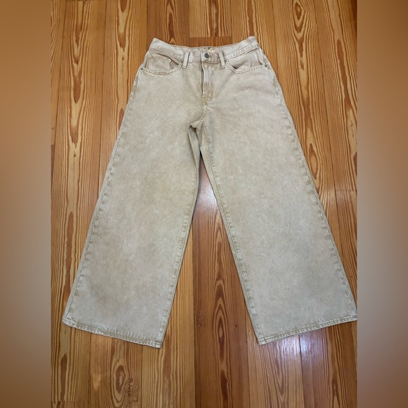 Levi’s premium Denim - Levi’s Wide Leg Tan Jeans High Rise Vintage-Inspired 5-Pocket new the condition
